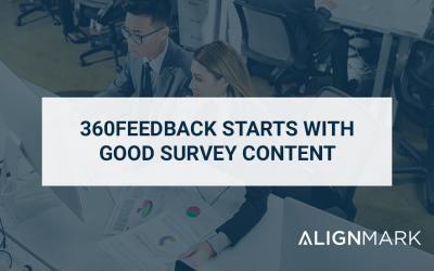 360Feedback starts with good survey content